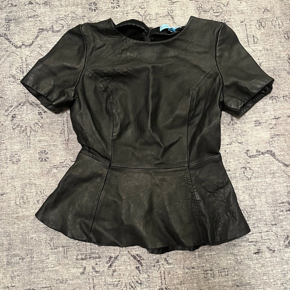 ANTONIO MELANI Tops - antonio melani genuine leather top